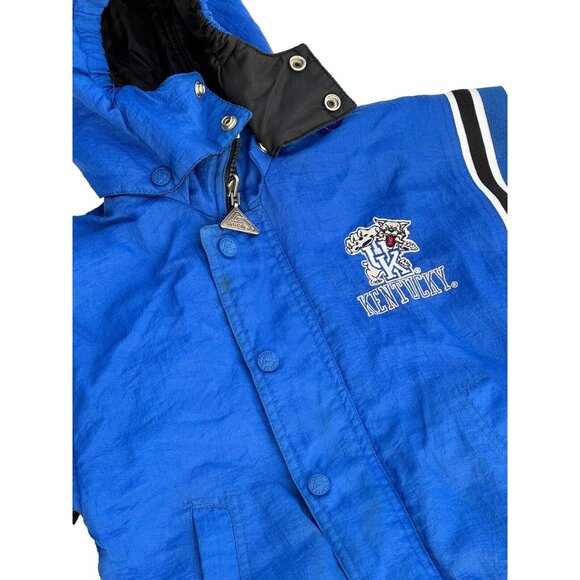 Vintage University Of Kentucky Wildcats Child Youth Reversible Jacket  Coat - Picture 4 of 11